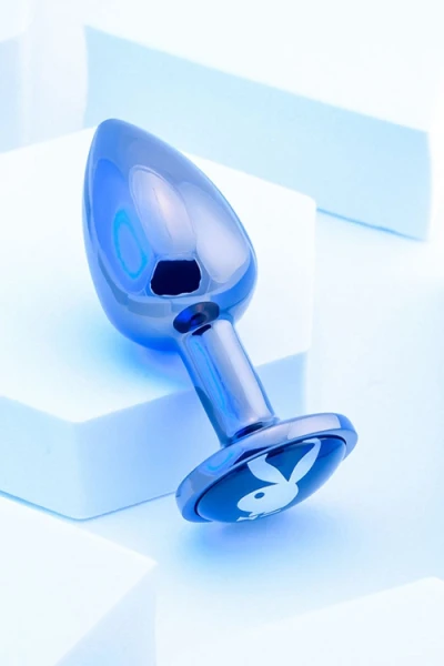 Playboy Small Tux 2.9" Metal Butt Plug