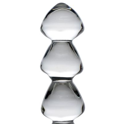 Master Series 5 Bead 11 Glass Dildo