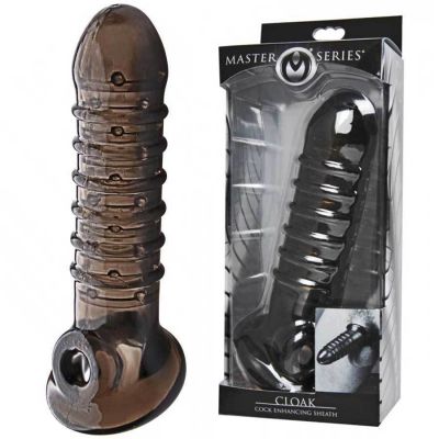 Cloak Penis Sleeve Extender 7 5 Inch Cock Enhancing Sheath