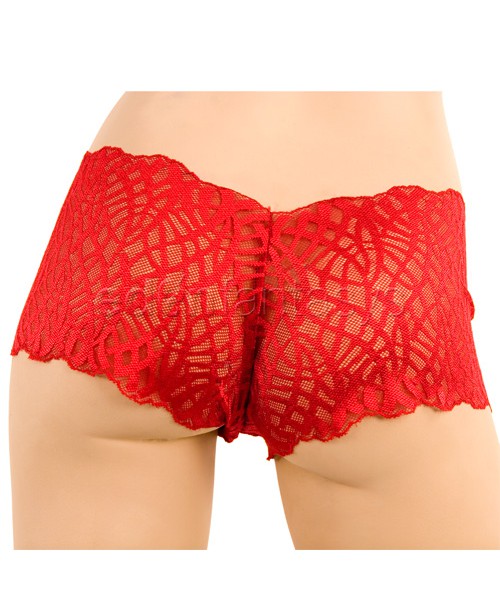 Lace tanga shorts