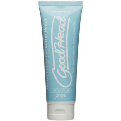 Goodhead Oral Delight Gel 4 Oz Tube Cotton Candy Cotton Candy