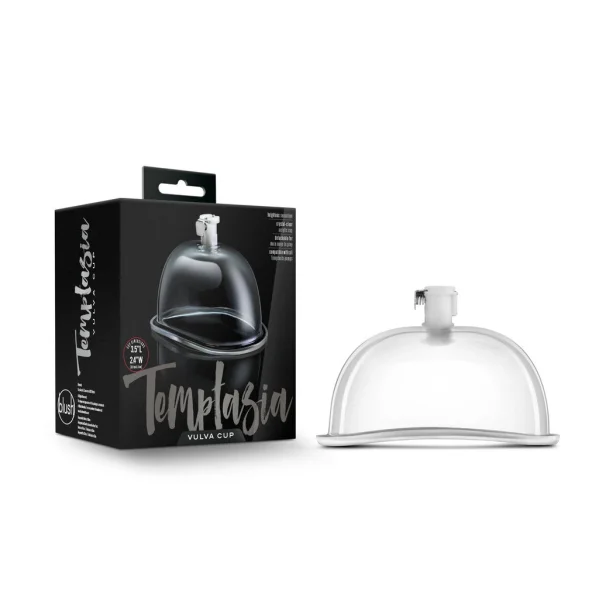 Blush Temptasia Vulva Cup Clear