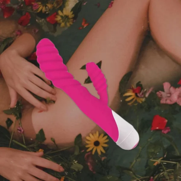 Curve Gossip 'Diana' Rabbit Vibrator - Magenta — image 5 of 5