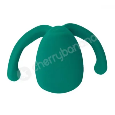 Dame Eva II Green Silicone Hands Free Clitoral Vibrator