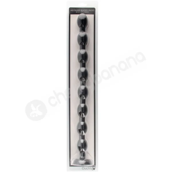 Ouch! Ass Snake 48cm Beaded Dildo