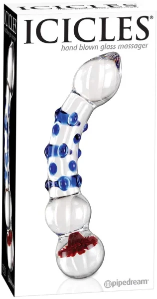 Icicles No. 18 Glass G-Spot Dildo
