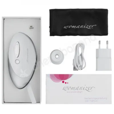 Womanizer W500 Pro White Clitoral Suction Stimulator