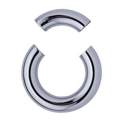 Kink Range Stainless Steel Magnetic Ball Stretcher 1 3 Inch Silver 35mm