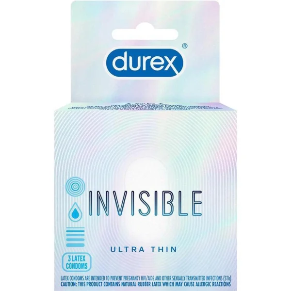Durex Invisible Super Thin Condoms