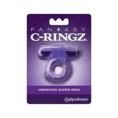 Fantasy C Ringz Vibrating Super Ring Purple