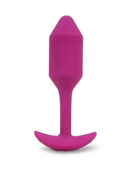 bVibe Vibrating Snug Plug Medium- Weighted Butt Plugs