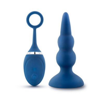 Performance Plus Sonic Rechargeable Anal Plug Blue