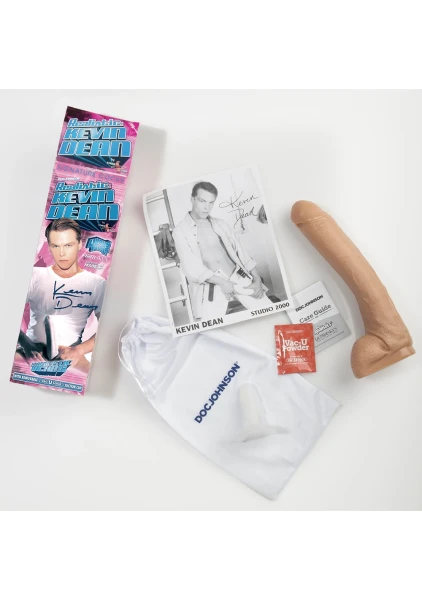 Kevin Dean 12 inch Cock With Removable Vac-U-Lock Suction Cup