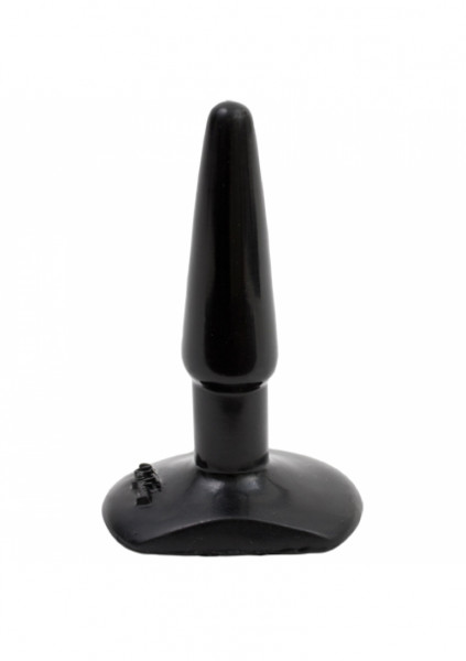 Butt Plug - Small - Black - Vibrating Butt Plug