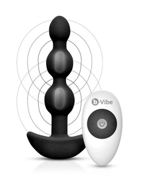 B-VIBE - TRIPLET ANAL BEADS - BLACK