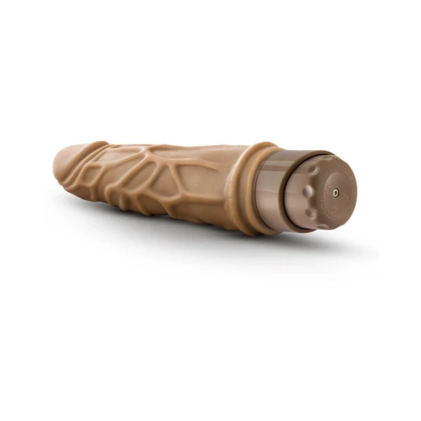 Dr. Skin - Cock Vibe - 7.25 Inch Vibrating Cock - Mocha — image 14 of 17