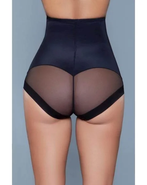 Peachy Soft Shapewear Brief - Black - S/m