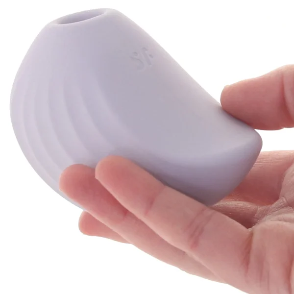 Satisfyer Pearl Diver Pressure Wave Rechargeable Waterproof Clitoral Stimulator - Violet