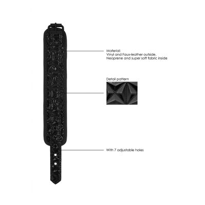 Luxury Ankle Cuffs Black Fetish Toys