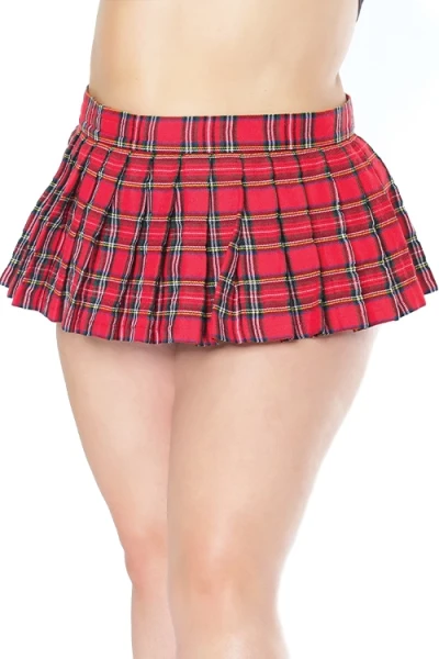 Coquette Tartan Chic Sexy Schoolgirl Costume Skirt