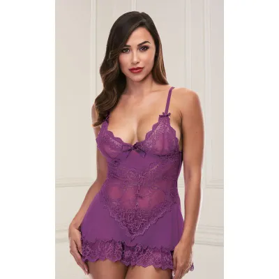 Mini Lace Chemise S M