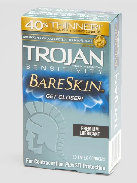 Trojan Sensitivity BareSkin Thin Condoms (10 Count)
