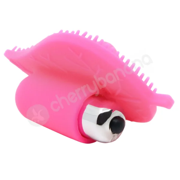 Cherry Banana Pink Vibrating Love Leaf Stimulator