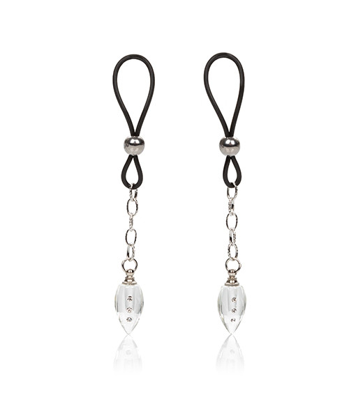Nipple Play Non-Piercing Nipple Jewelry - Crystal Teardrop
