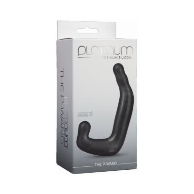 Platinum Premium Silicone The P Wand Charcoal