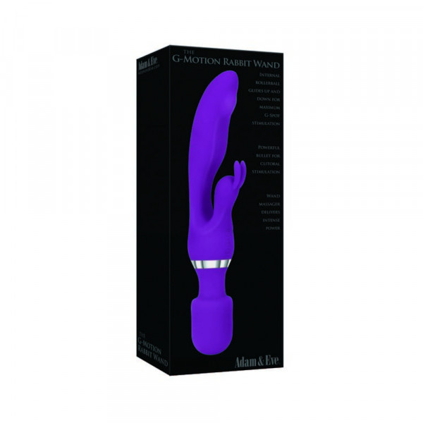 G-Motion Rabbit Wand Purple Vibrator