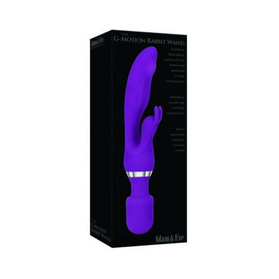 G Motion Rabbit Wand Purple Vibrator
