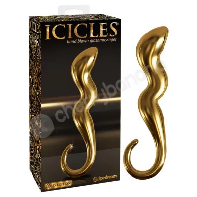 Icicles Gold Edition 1 Glass Dildo