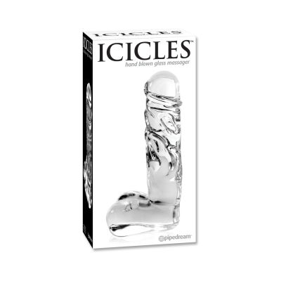 Icicles No 40 Hand Blown Glass Massager