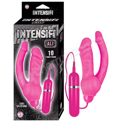 Intensifi Ali Pink Double Penetration Vibrator