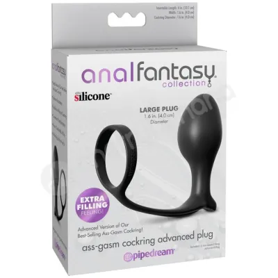 Anal Fantasy Collection Advanced Large Ass gasm Cock Ring Butt Plug