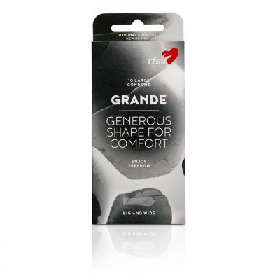 RFSU GRANDE Okeido Large Vegan Condoms 10 Pack