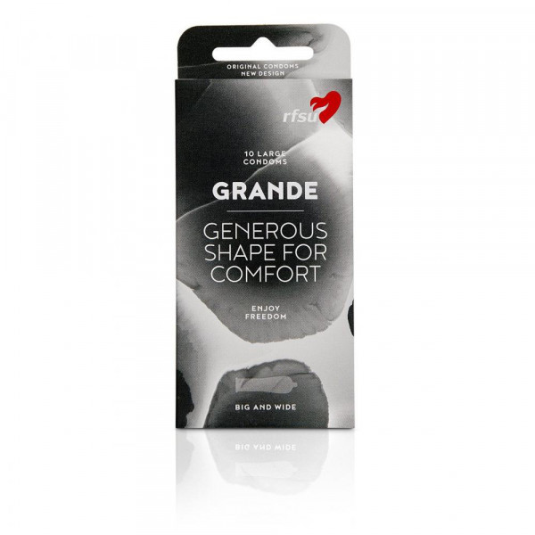 RFSU GRANDE Okeido Large Vegan Condoms | 10-Pack