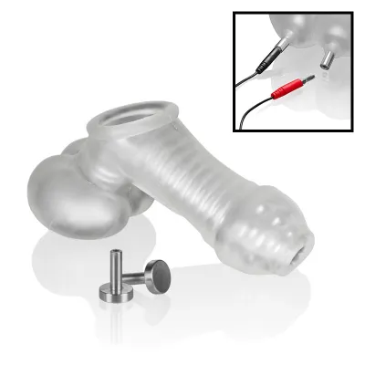 OxBalls Sackjack Electro 4mm Clear Frost