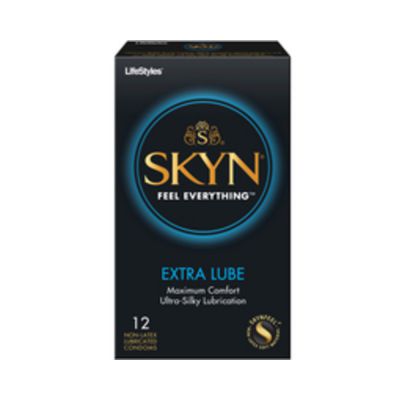 Lifestyles Skyn Extra Lubricated Condoms 12 Pack