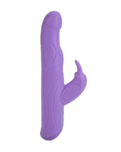 Triple Motor Silicone Jack Rabbit - Purple - 9.7 Inch