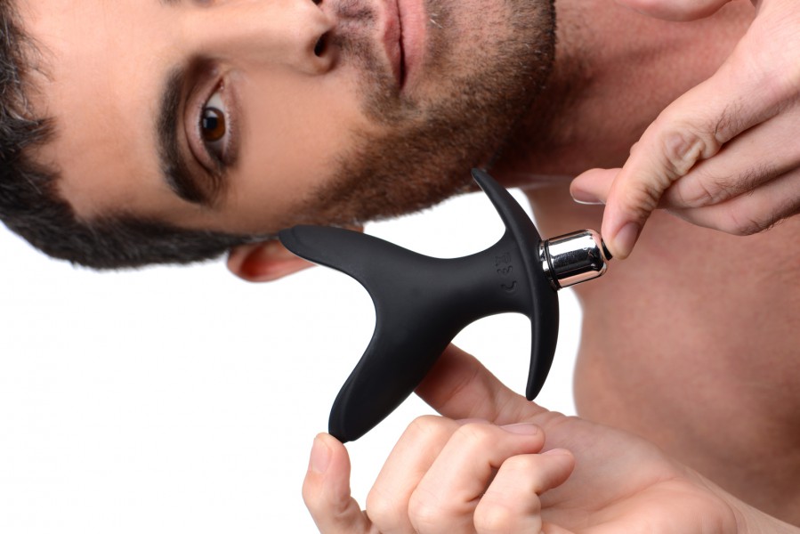 Expanding Vibrating Butt Plug