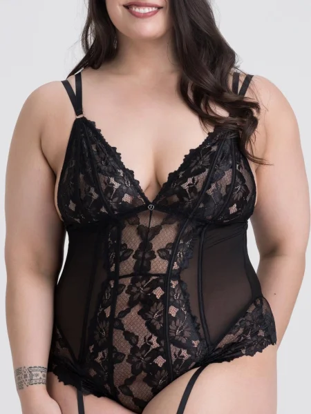 Lovehoney Lavish Black Lace Teddy