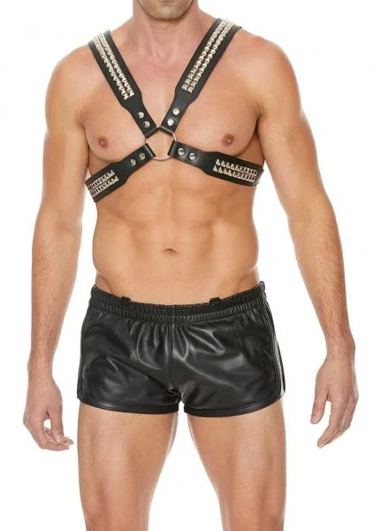 Men's Pyramid Stud Body Harness - Black — image 5 of 8