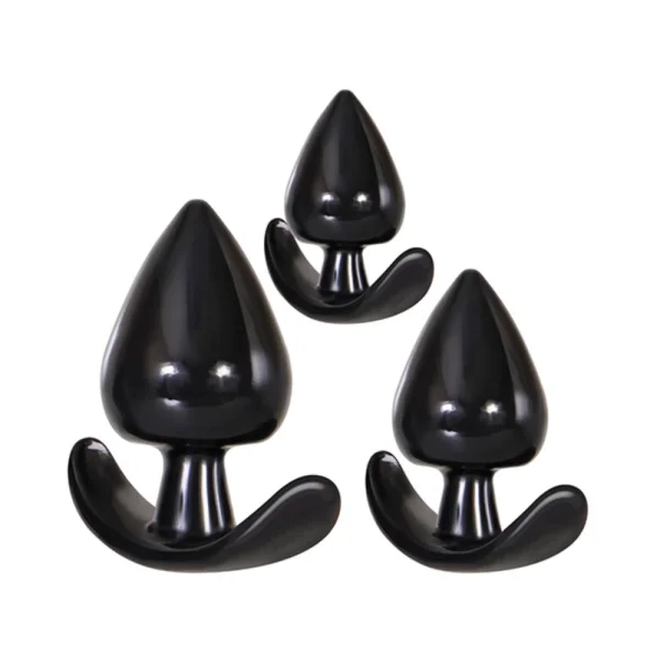 Evolved Anal Delights Butt Plug Set Of 3 - Black
