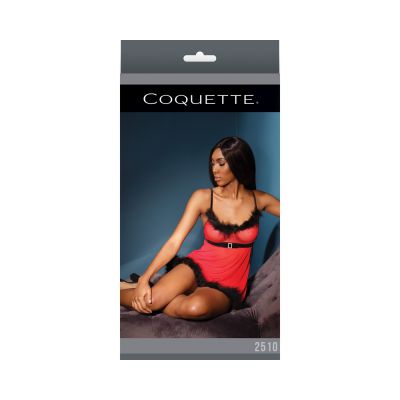 Babydoll Red black L