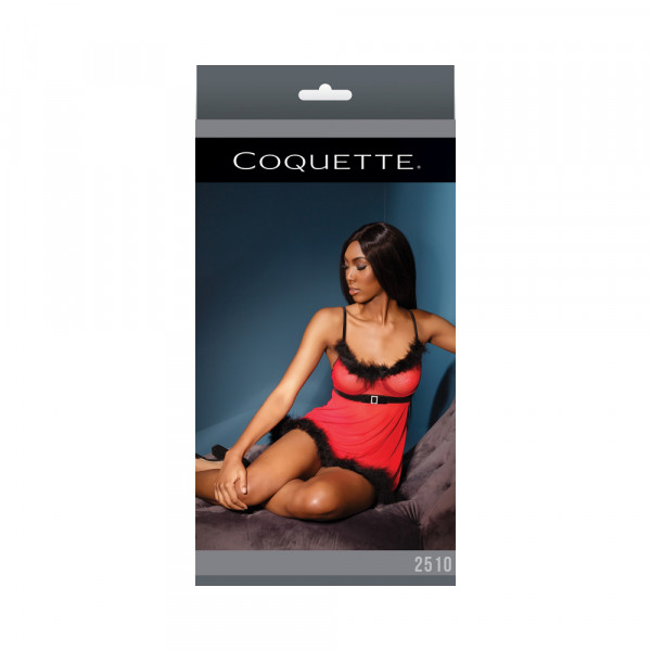 Babydoll Red/black L