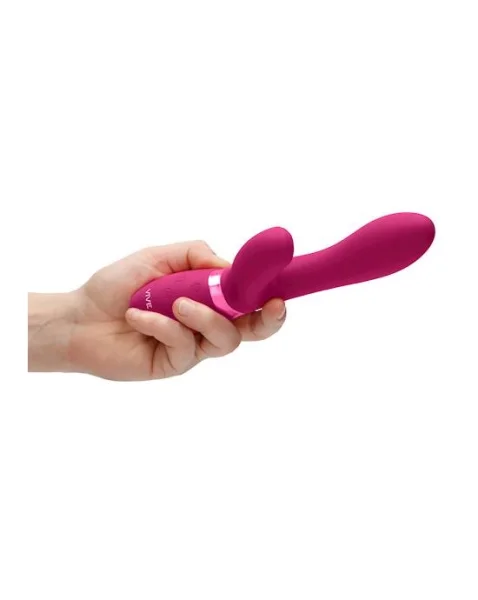 Kyra - Pulse Clitoral Rabbit  - Pink - 8 Inch