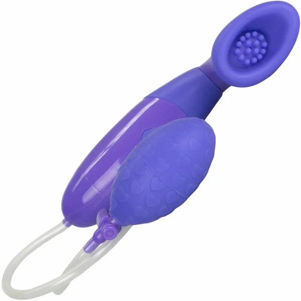Waterproof Silicone Clitoral Pump by CalExotics - Purple