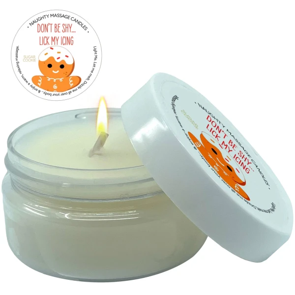 Kama Sutra Naughty Massage Candle - Lick My Icing 1.7 oz
