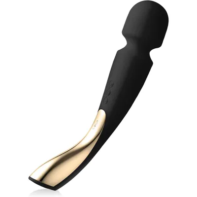 Lelo SMART WAND 2 Large All Over Body Handheld Massager Black Deep Muscle Massager 1 Count Pack of 1